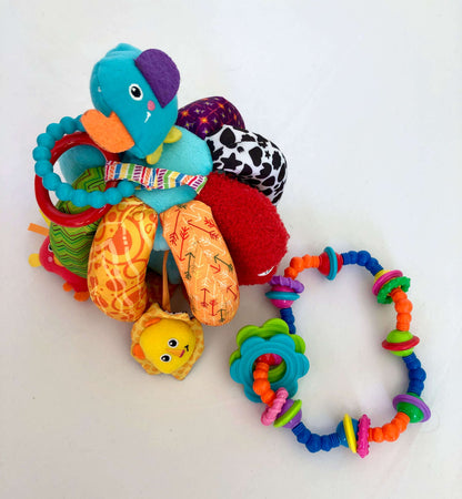 Infant Clip On Toy + Turning Beads, Brand: TOMY Lamaze