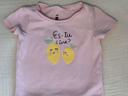 6 Months Baby Girl Two Piece Outfit, Kids 6 Month (3-6M)