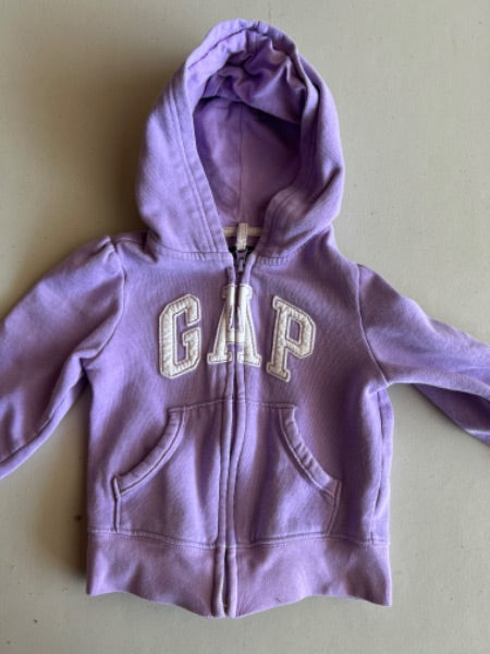 Gap purple hooded sweater jacket 3T, Kids 3T