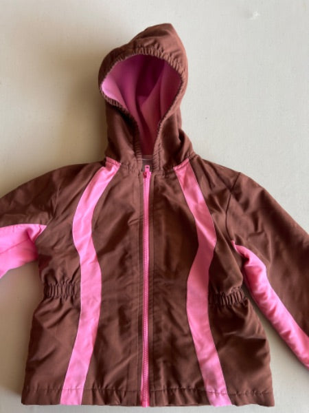 Fleece lined outdoor jacket 3T water resistant , Kids 3T