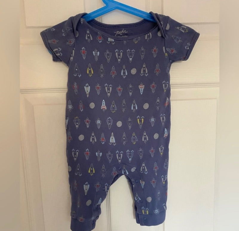 PEHR Romper, 12 months , Kids 12 Month (9-12M)