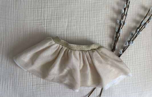 Cat & Jack 12 Months Baby Girl Skirt with Attached Diaper Cover , Kids 12 Month (9-12M)