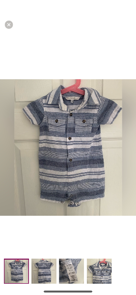 Summer Romper, 12 months , Kids 12 Month (9-12M)