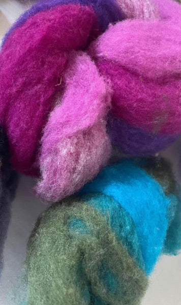 Wool Roving & felt mats for Felting