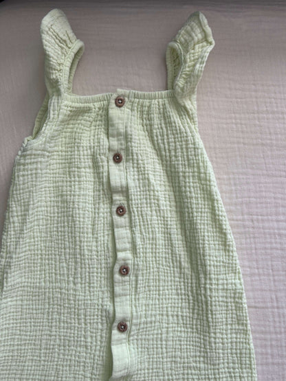 3T Toddler Girls Ruffle Sleeved Summer Romper , Kids 3T