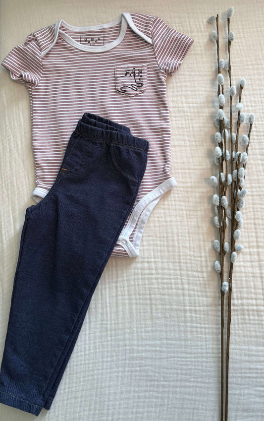 24 Months Unisex Two Piece Outfit , Kids 24 Month (18-24M)