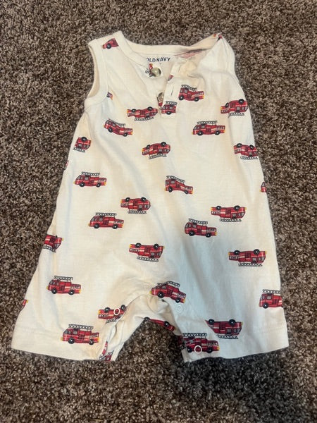 Old Navy Firetruck Romper