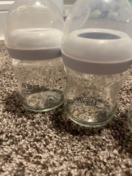 Avent Baby Bottles 4oz- Set of 4