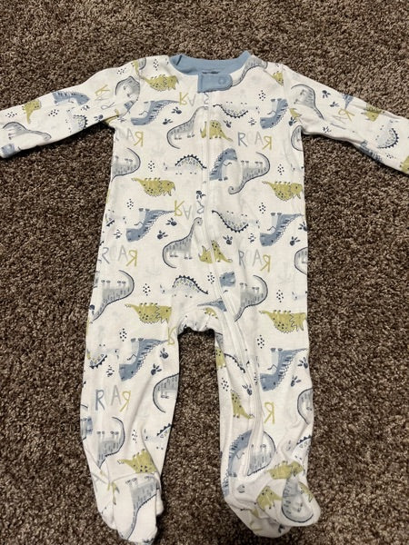 Dinosaur Pjs Size:6-9M, Kids 9 Month (6-9M)