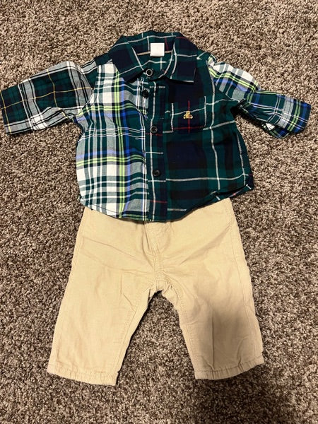 Baby Gap 2 Piece Outfit Size:0-3M, Kids 3 Month (0-3M)