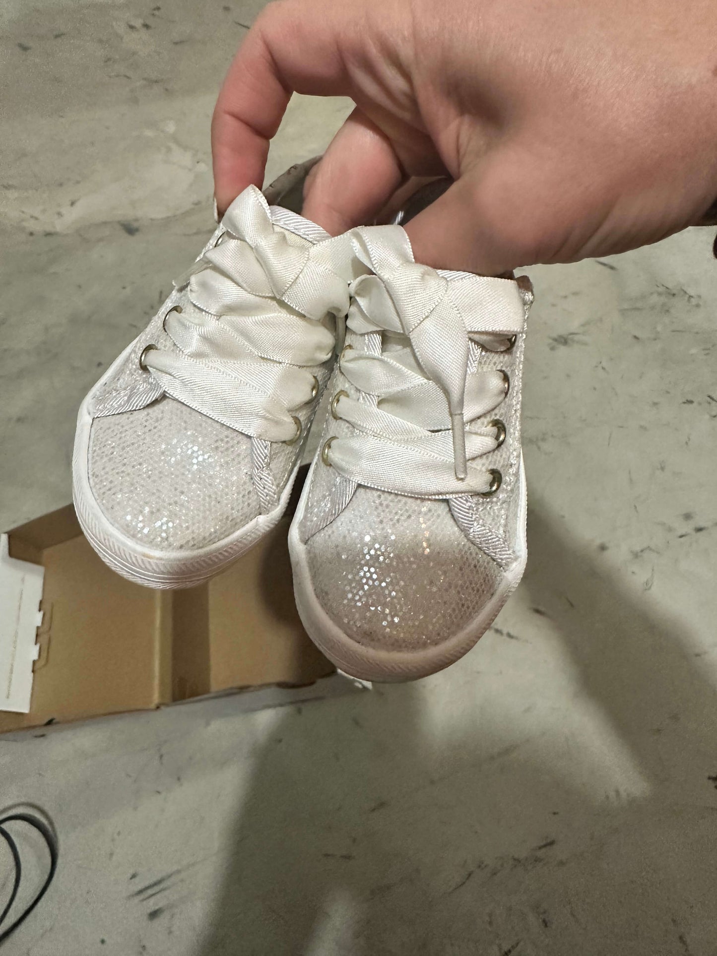 Girls fancy keds , Shoes 4.5 (Walkers:12-24 mth)
