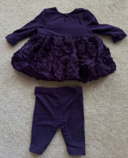 Pippa and Julie purple outfit, Kids 3 Month (0-3M)