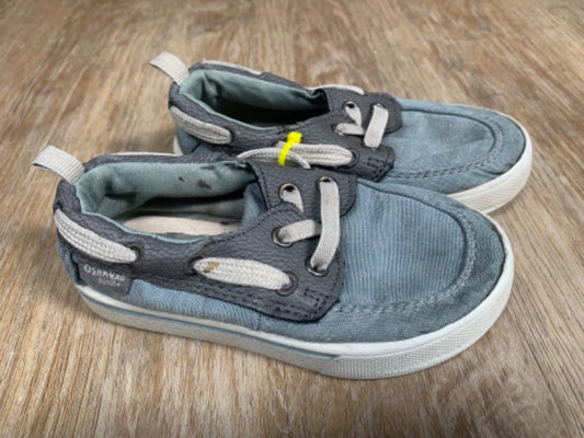 Osh Kosh Light Blue Boat Shoes - Size 8, Shoes 8 (Toddler:2-4yr)