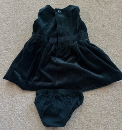 Green dress, Kids 3 Month (0-3M)
