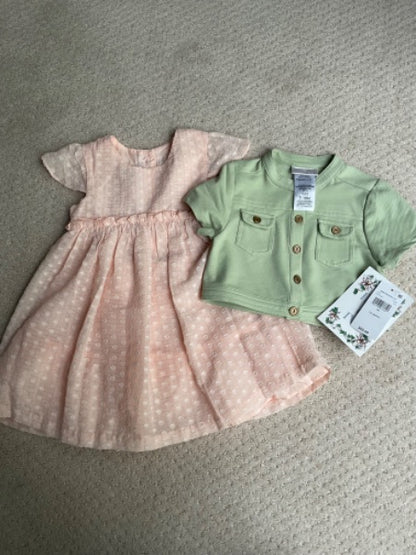 NEW with tags, Iris & Ivy dress and jacket, 18 months, Kids 18 Month (12-18M)