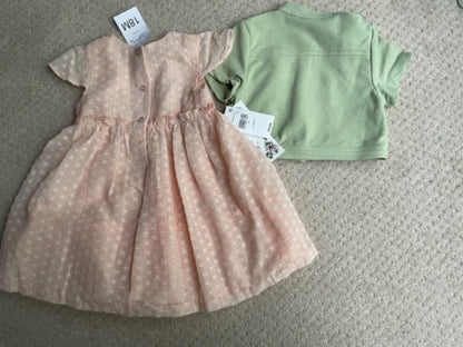 NEW with tags, Iris & Ivy dress and jacket, 18 months, Kids 18 Month (12-18M)