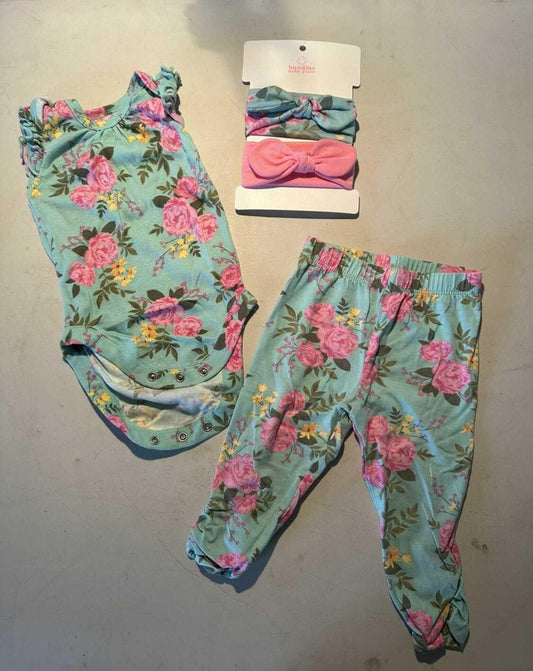 Floral outfit , Kids 9 Month (6-9M)