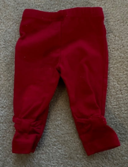 Red bow outfit, Kids 3 Month (0-3M)