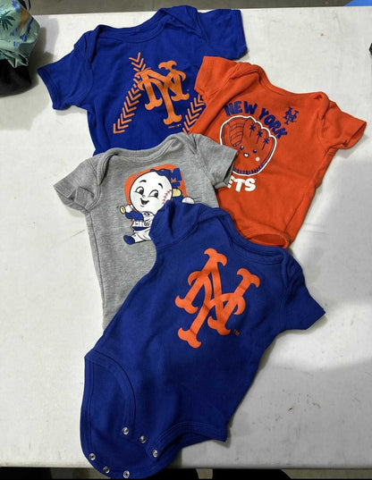New York Mets Onesies, Kids 9 Month (6-9M)