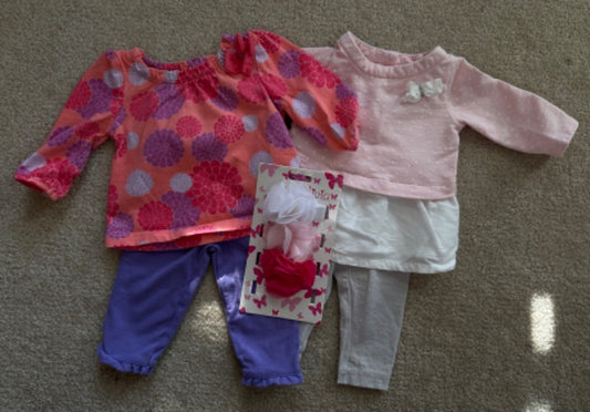 Girls outfit bundle, Kids 3 Month (0-3M)