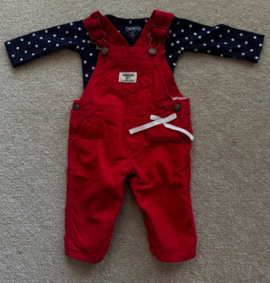 Osh Kosh Overall set, Kids 6 Month (3-6M)