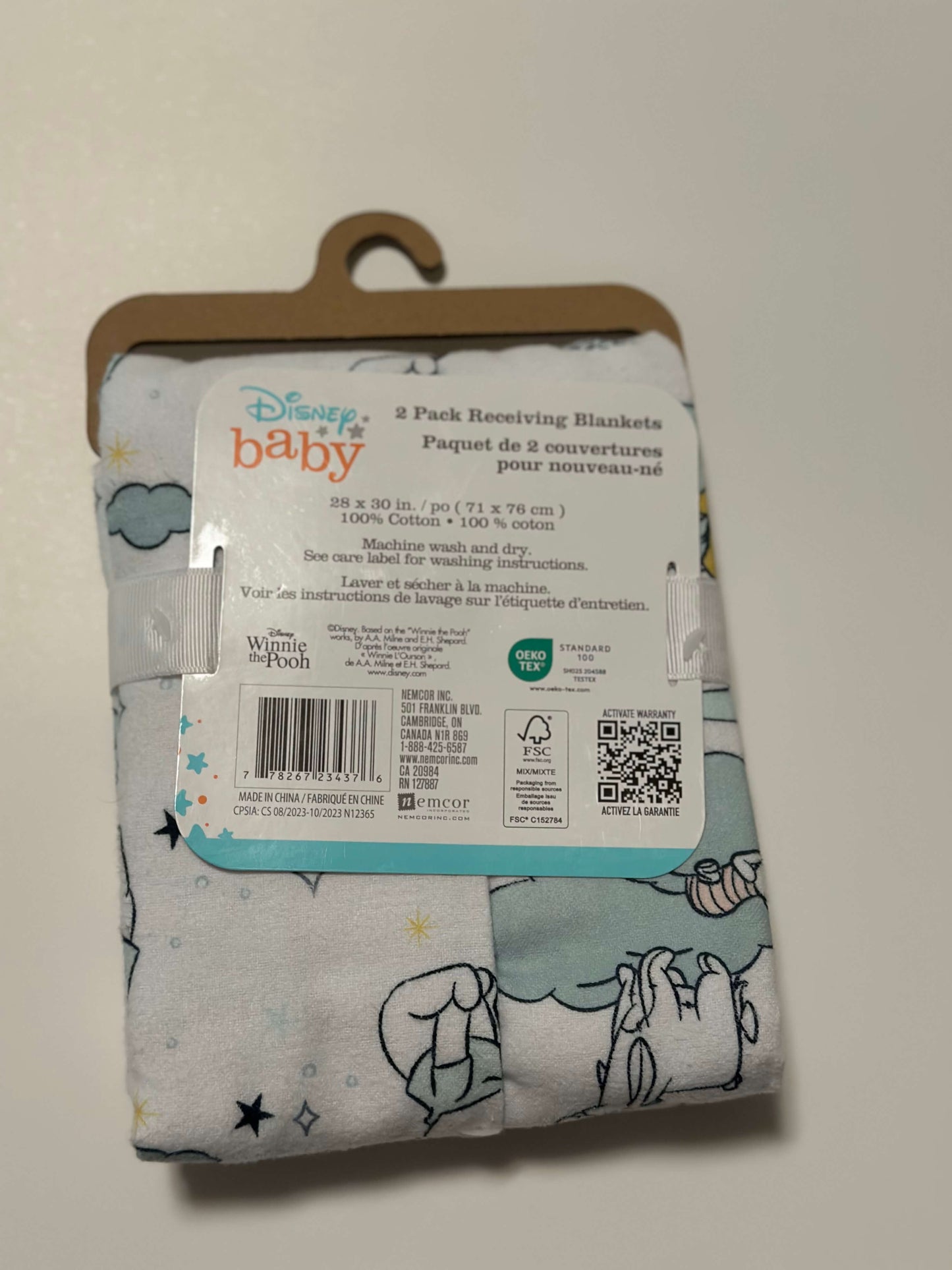 BNWT Receiving Blanket Gift Wrapped