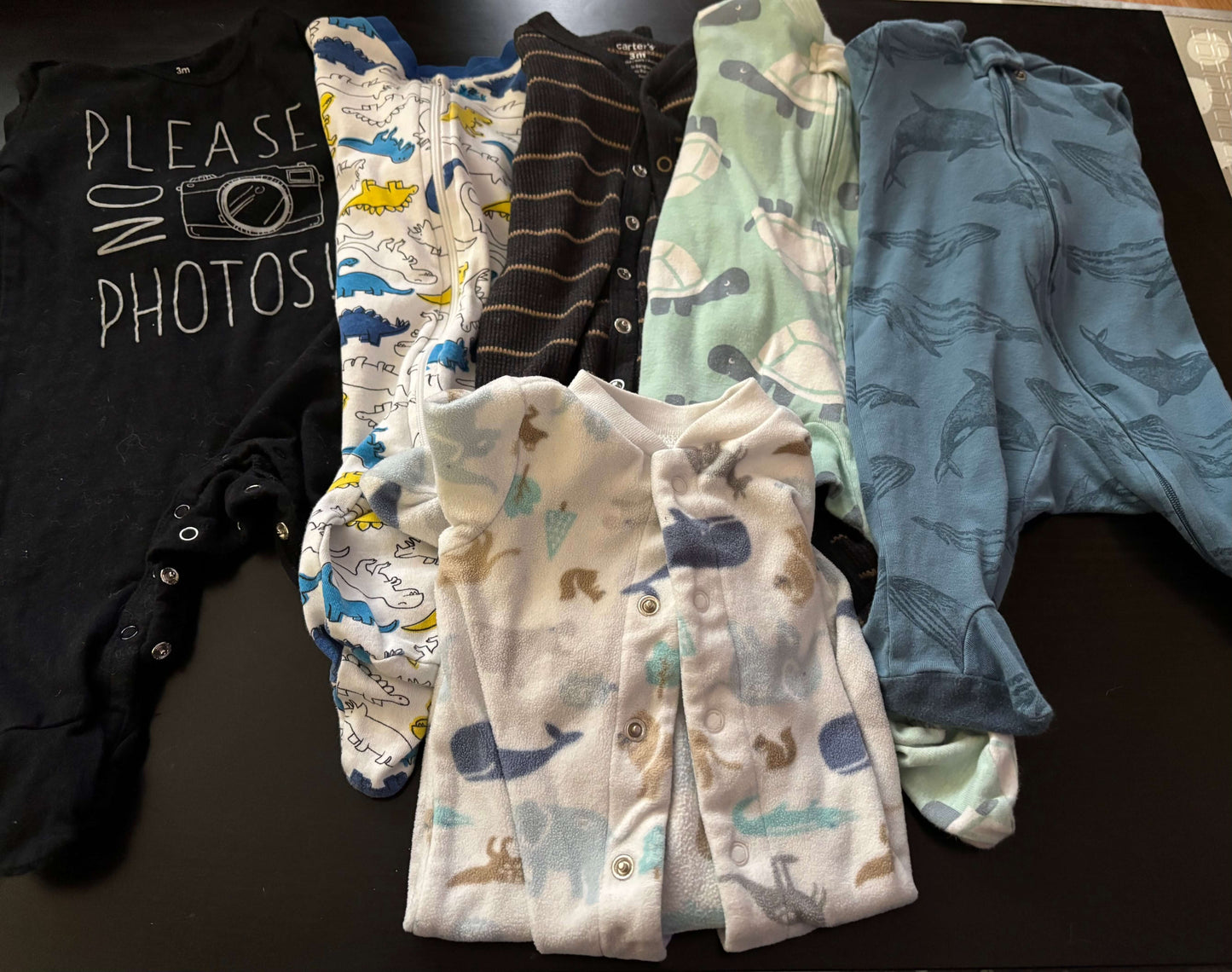 0-3m Sleeper Bundle of 6 , Kids 3 Month (0-3M)