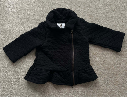 Gymboree black sweater coat, Kids 12 Month (9-12M)
