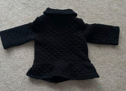 Gymboree black sweater coat, Kids 12 Month (9-12M)