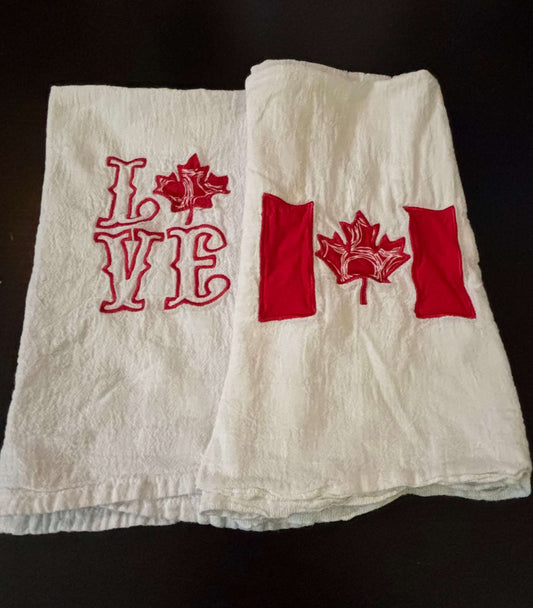 “Canada” Muslin Towels/Blankets