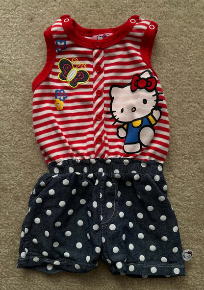 Hello Kitty Romper, Kids 12 Month (9-12M)