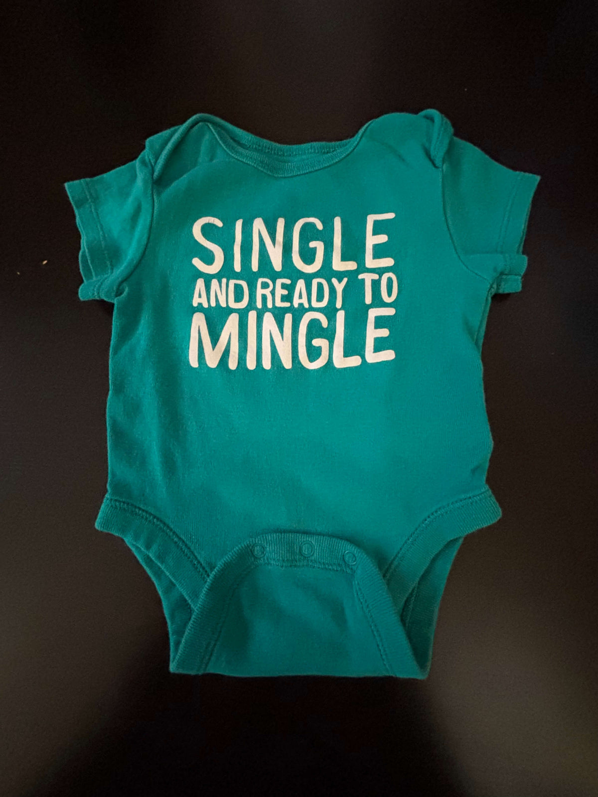 6pc 3m “Funny Sayings” Short Sleeve Onesie Bundle, Kids 3 Month (0-3M)
