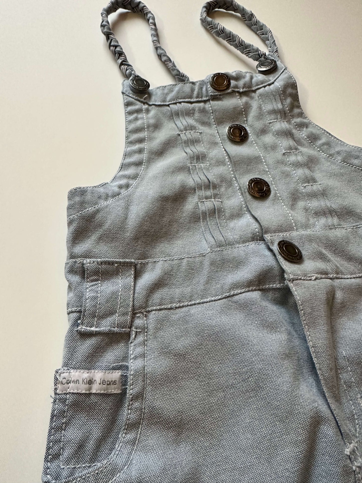 Calvin Klein Light Blue Jean Dress Size 5, Kids 5/5T