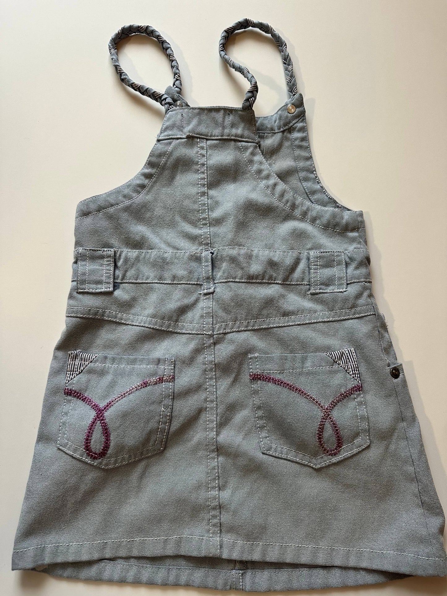 Calvin Klein Light Blue Jean Dress Size 5, Kids 5/5T