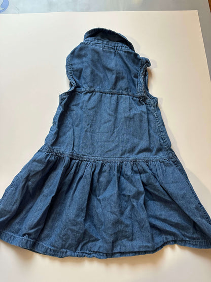 Calvin Klein Embroidery Dress Size 4, Kids 4/4T