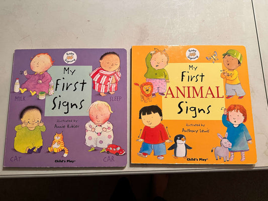 My first signs books