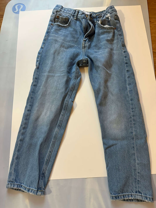 Zara "the mom fit" Jeans size 9, Kids 7 & 8 (small)