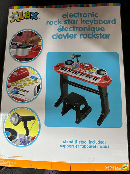 Alex electronic rock star keyboard