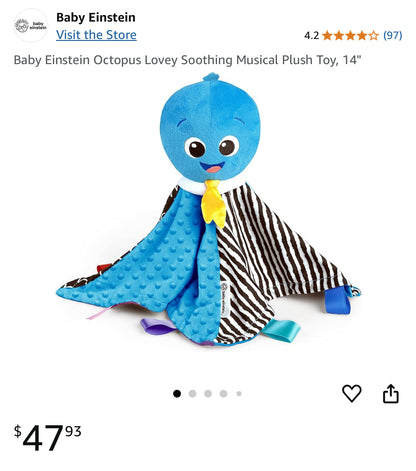 Baby Einstein Musical Octopus