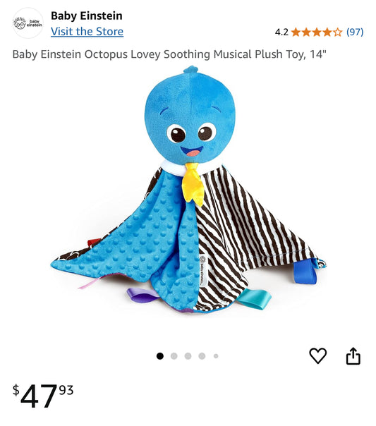 Baby Einstein Musical Octopus