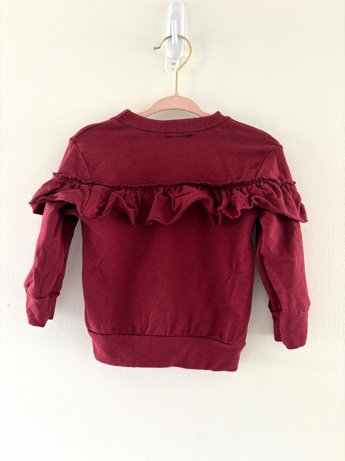 Small Shop Ruffle Sweater 6month , Kids 6 Month (3-6M)