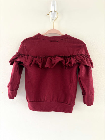 Small Shop Ruffle Sweater 6month , Kids 6 Month (3-6M)
