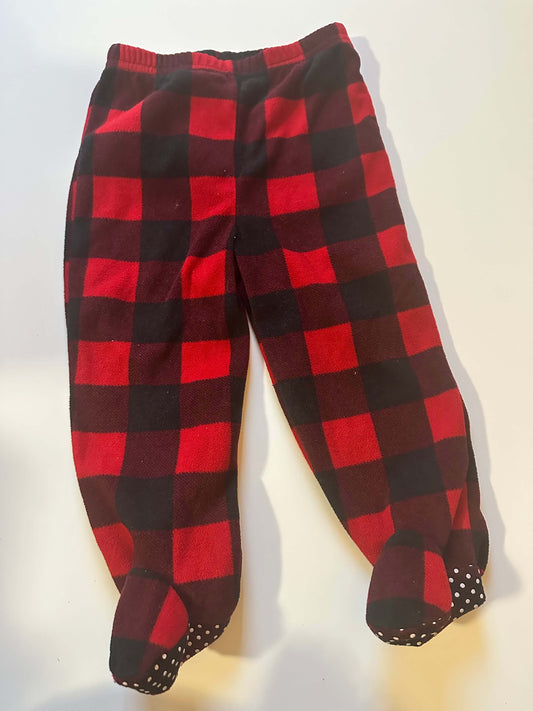 12-18 month flannel footsie pants, Kids 18 Month (12-18M)