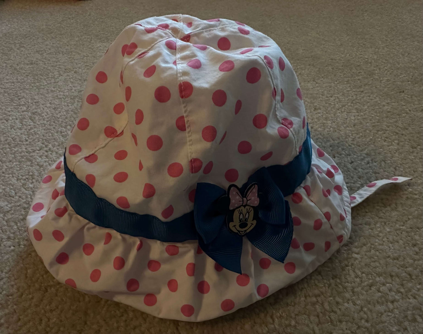 Minnie Mouse baby sun hats