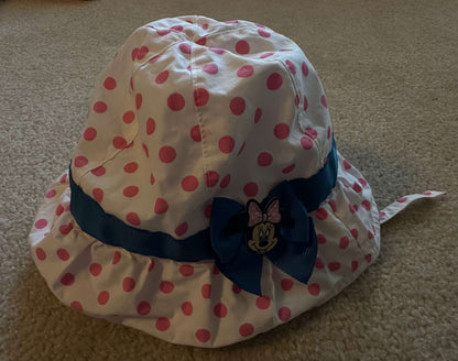 Minnie Mouse baby sun hats