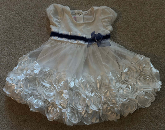 Nanette Baby white party dress, Kids 12 Month (9-12M)