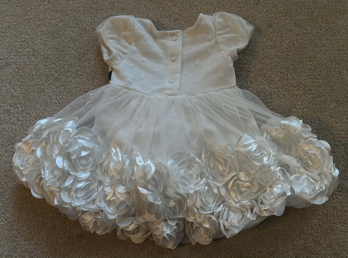 Nanette Baby white party dress, Kids 12 Month (9-12M)