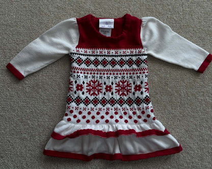Iris & Ivy holiday sweater dress, Kids 18 Month (12-18M)