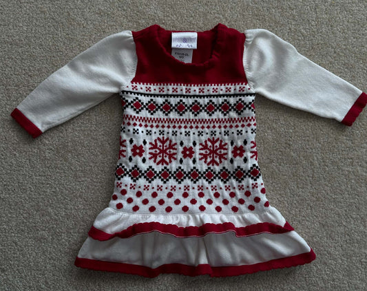 Iris & Ivy holiday sweater dress, Kids 18 Month (12-18M)