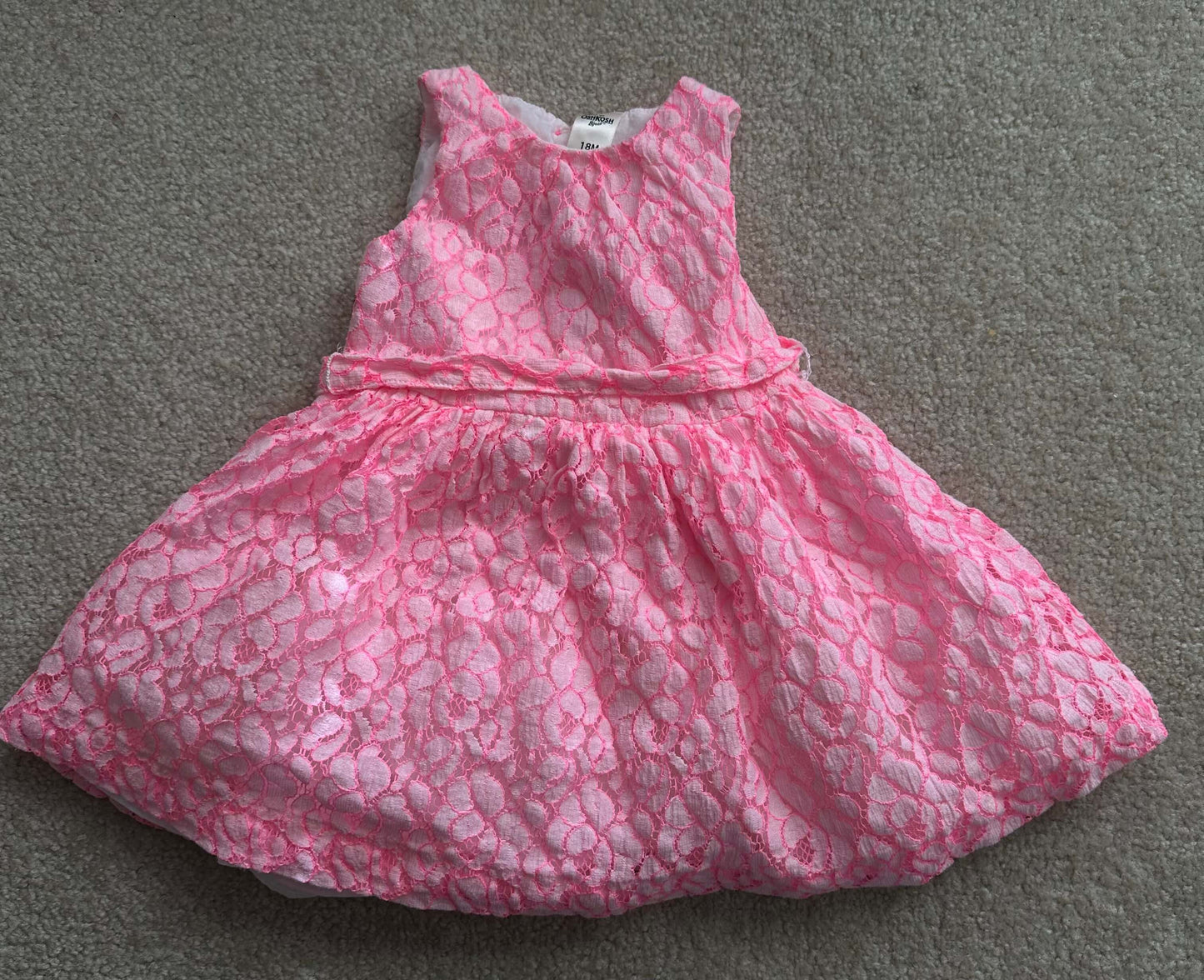 OshKosh pink dress, Kids 18 Month (12-18M)